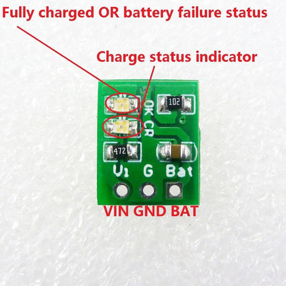 DD08CRMB mini DC 5V 1A 3.7V 4.2V  Battery Charger Board Module  Solar
