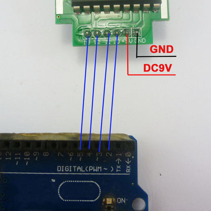 RF11A04 433MHz PT2262 PT2272 EV1527 Arduno Encoder Decoder RF Delay  Wireless Link Kit