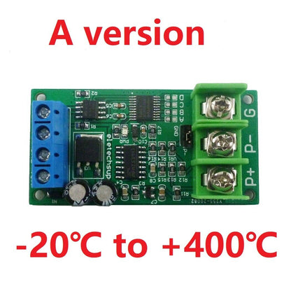 PTA9B01 -20-400 Celsius PT100 Thermocouple RS485 Modbus Rtu Temperature Detector Tester