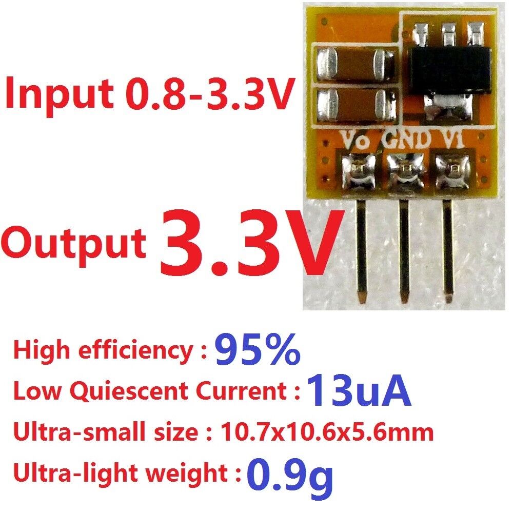 DD0405MA 3V 3.3V 5V DC DC Boost Converter step-up Voltage Regulator Power Supply