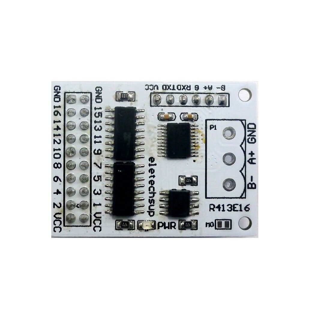 R413E16 RS485 Relay 16ch Multifunction NPN PNP IO Control Core Board Modbus Rtu Module
