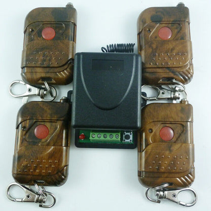 DC24V 1 Channel RF Wireless Remotes 433MHZ Rolling Code HCS301 Relay Receiver