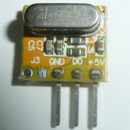 HY002 12*10.5mm ASK Wireless RX Receiver Modules 5V 433MHZ -108dBm Super heterodyne