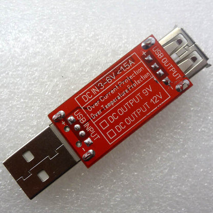 USB DC 5V to 12V Step Up Boost Module for Wifi Router USB Charger Portable Power