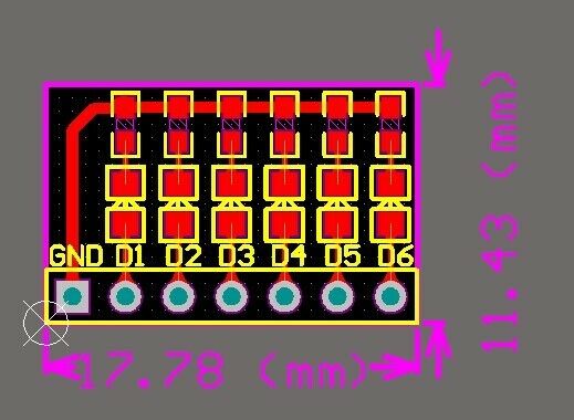 TB258 Red Mini LED Board for Arduno UNO MEGA2560 Nano Breadboard starter kit