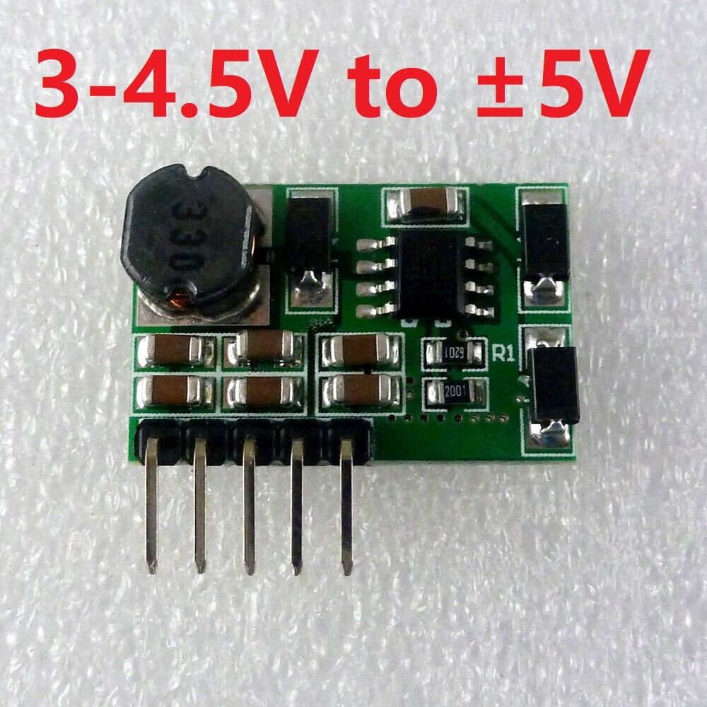 DD1718PA +-5V 6V 9V 12V 15V 24V Positive & Negative Dual DC DC Step-up Boost Converter