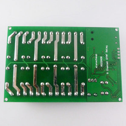 AD22A08 12VDC 8ch MT8870 DTMF Tone Signal Decoder Relay Phone Remote Control Swi