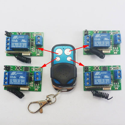 CE033B Smart Home Kit 433M Wireless remote control Intelligent Remote Delay Relay  lamp