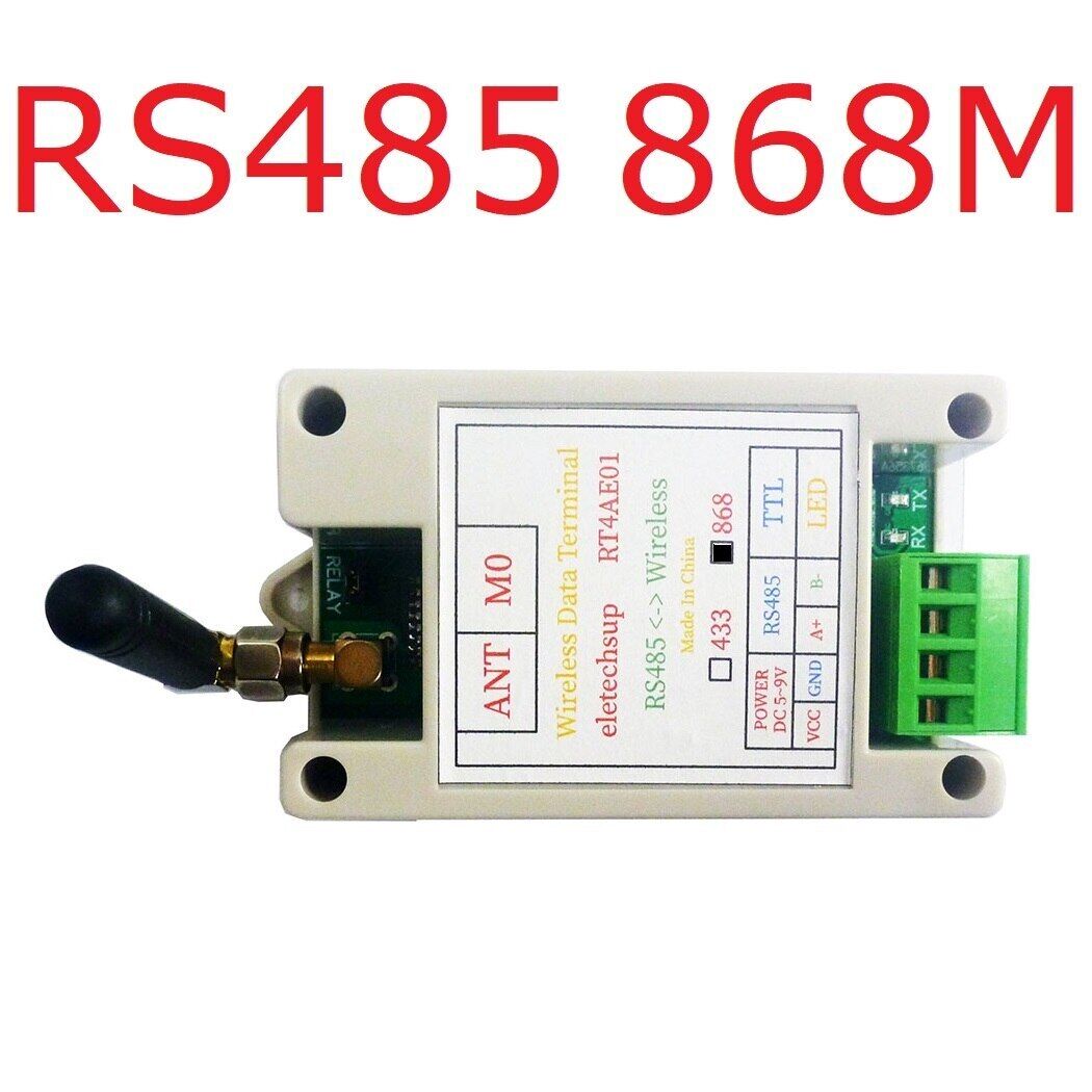 RT4AE01 433M 868M RS485 RS232 USB Wireless Transceiver Serial Data Long-Distance Transmi