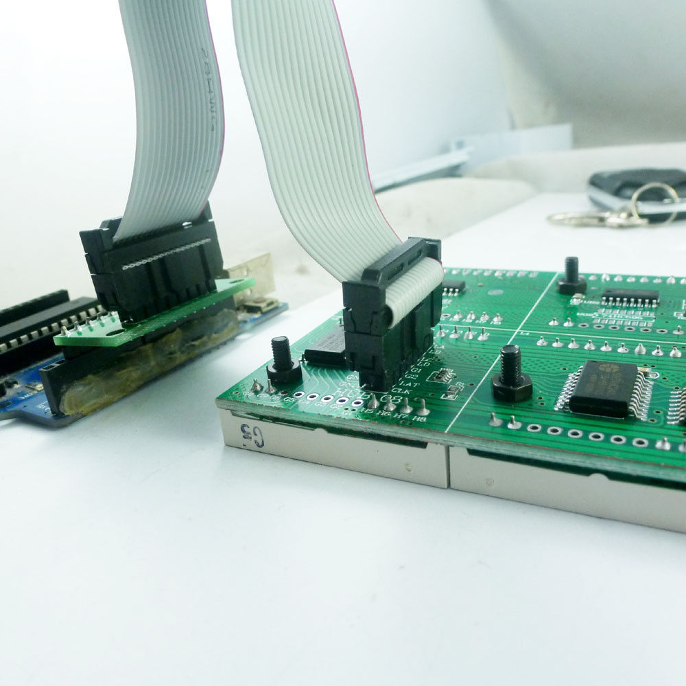 Provide Arduino code 64x16 dot Matrix LED for diy Sign Light Neon Bright MCU