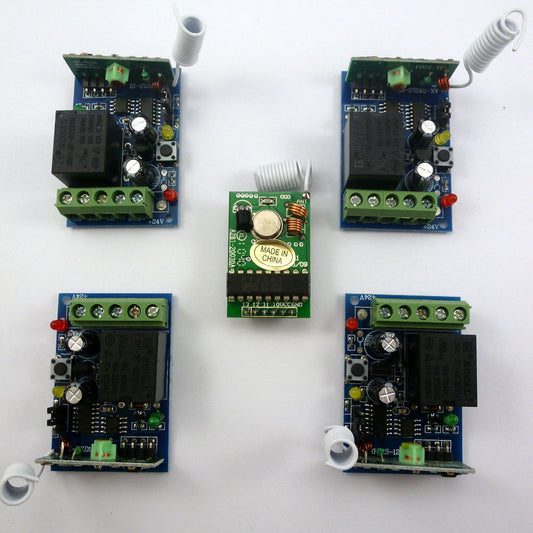 forArduno MCU 4 Channel Transmitter Module Control 4 PCS 1 CH Relay Receiver Kit