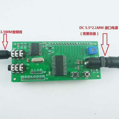 AE11A04 CE037 1 pair Keypad DTMF Generator Audio Encoder + Decoder LCD Display MT8870