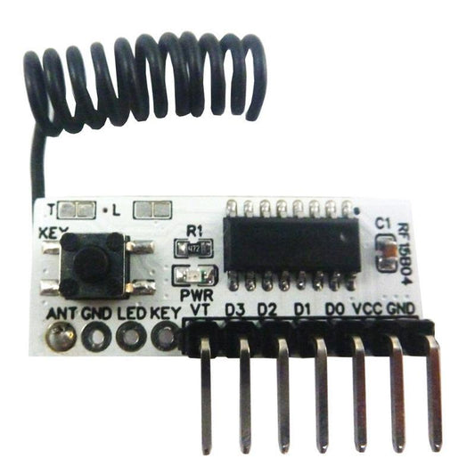 RF15B04 15CH Remote VS 4 135uA Low-Power -117dBm  5V TTL Decoding RF ASK For Arduino MCU