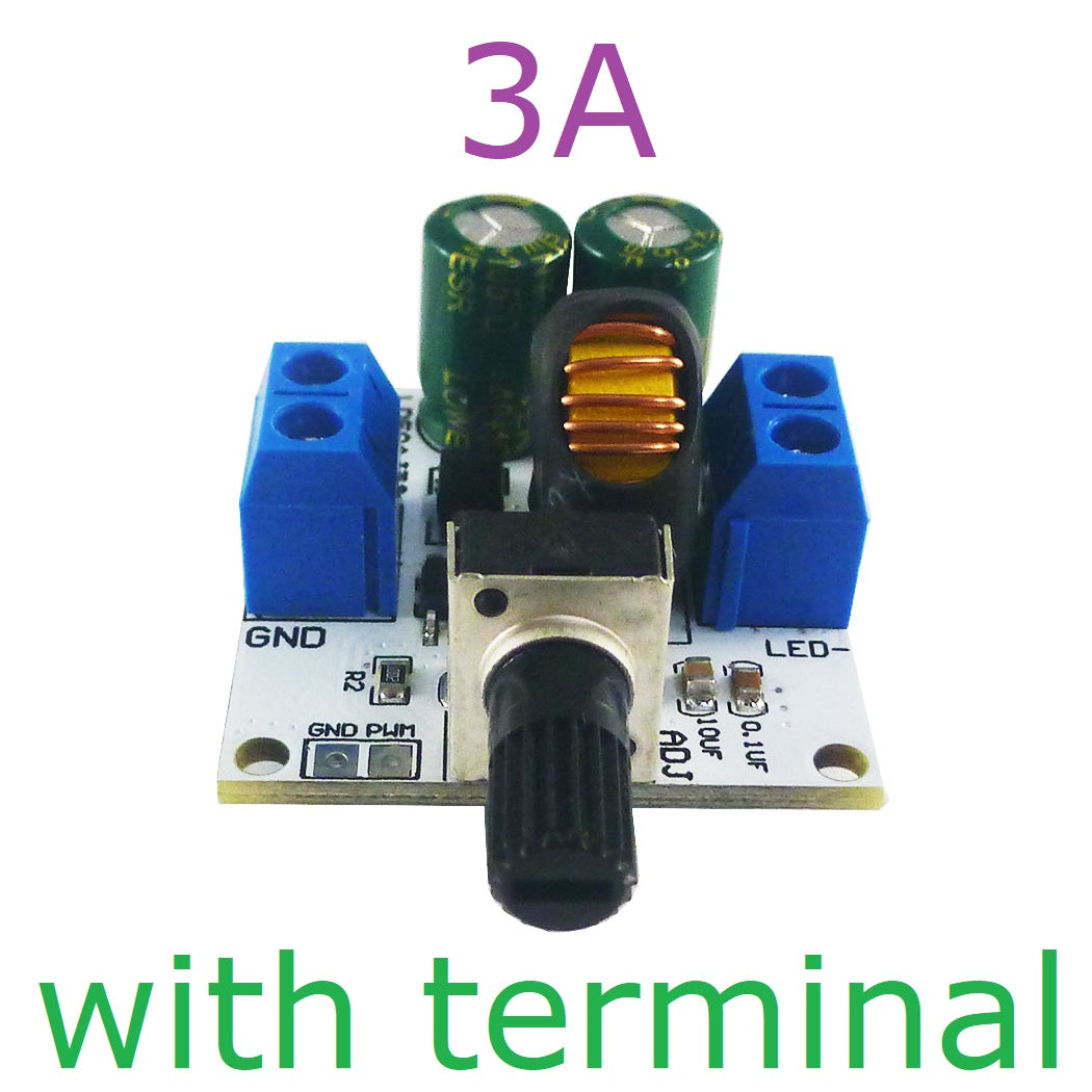 LD50AJTC DC 6-50V Handle Dimming LED Driver 0-3A Adjustable Constant Current Converter