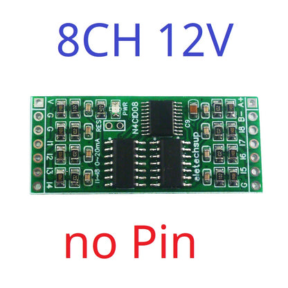 N4CID08 N4CIE16 N4CIF24 DC5V8-24AI Current Voltage Analog Collector RS485 Industrial Measurement Sensing