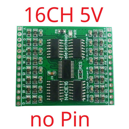 N4CID08 N4CIE16 N4CIF24 DC5V8-24AI Current Voltage Analog Collector RS485 Industrial Measurement Sensing