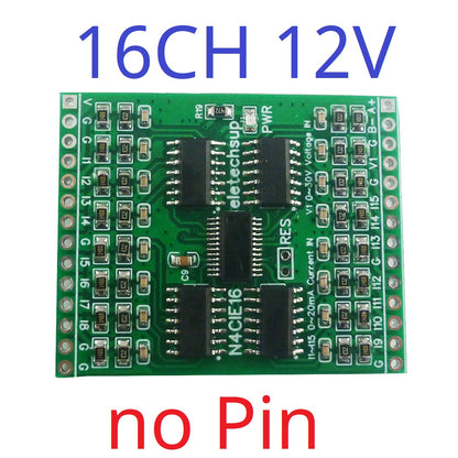 N4CID08 N4CIE16 N4CIF24 DC5V8-24AI Current Voltage Analog Collector RS485 Industrial Measurement Sensing