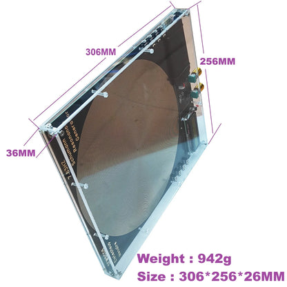 SFWSC08 8CH 250MM Large 25 Frequencies Sequential Output 7.83Hz Battery power Schumann Resonances Generator