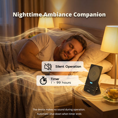 Schumann Generator Desktop Vertical Battery Rechargeable power + touch screen