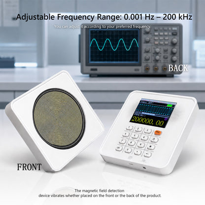 Schumann Resonance Generator Portable Adjustable Rechargeable Battery power 0.01Hz-200kHz Frequency Generator Timer USB-C Rechargeable SC-32A