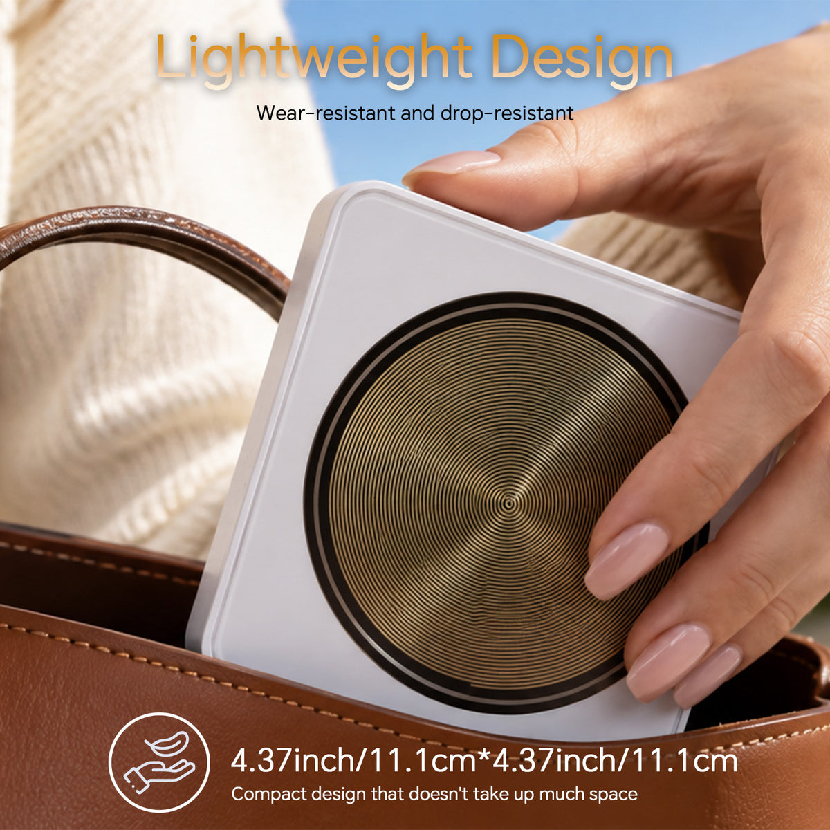 Schumann Resonance Generator Portable Adjustable Rechargeable Battery power 0.01Hz-200kHz Frequency Generator Timer USB-C Rechargeable SC-32A