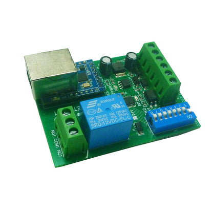 ETROA01 ETROB02 DC 12V/24V 1-2Ch DIN35 Rail RS485/Ethernet Modbus RTU Relay Board