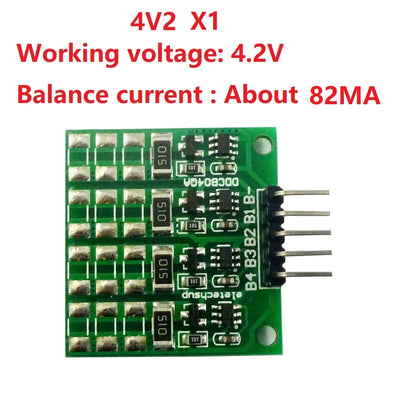 DDCB04QA 1-4 cell 3.7V Li-ion Polymer 3.2V LiFePO4 lithium Battery packs Charge Balance BMS Charger protection board for 18650 14500