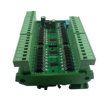 N4DIH32 N4DIM32 DC 12V 24V 32CH Optically Isolated Input PNP NPN Switch Digital Collector RS485 Modbus RTU Module