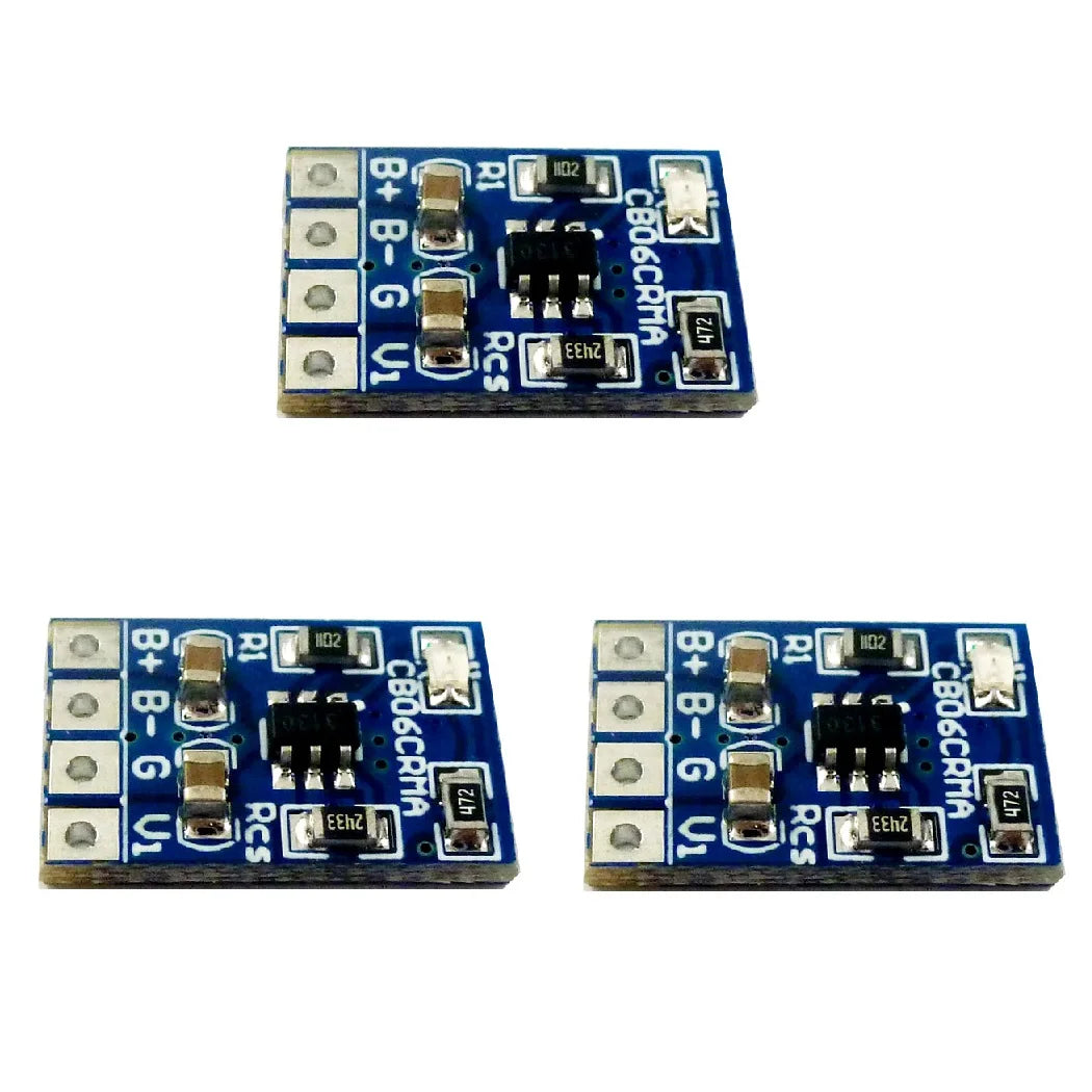CB06CRMA 3PCS 10-300MA 3V 3.6V Coin Cell Rechargeable lithium battery Charge management module 3.3V 4.2V Charger NI-MH Ni-CD Li-ion LiFe