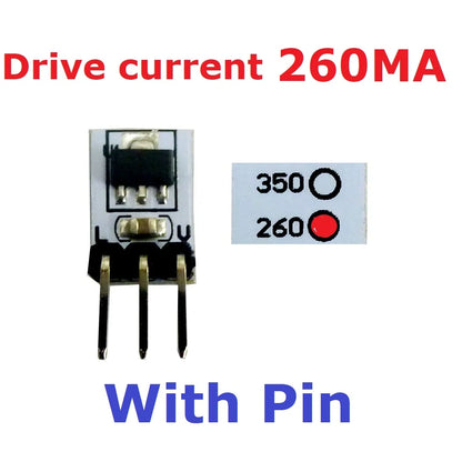 LDC350MA Ultra-small DC 3V 3.3V 3.7V 5V 260/350mA Constant Sink Current Multifunction LED Driver Board Parallel & series applications