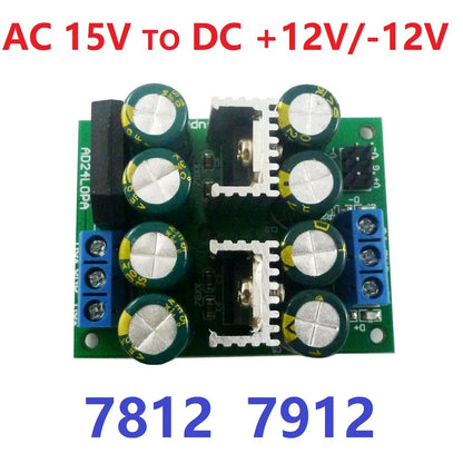AD24LOPA AC to DC +-5V 12V 15V 78xx 79xx Dual Linear LDO Converter 12W Single-phase isolated AC 220V to AC 9V 15V 18V Power Transformer