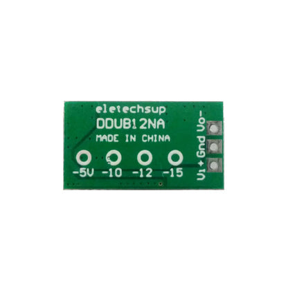 DDUB12NA mini 3W 5V 6V 9V 12V 15V 24V to -5V -10V -12V-15V  Positive to Negative Voltage DC DC Boost-Buck Converter Board for ADC LCD OP