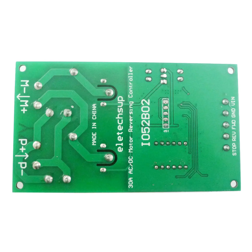 IO52B02 30A 12V Multifunction DC/AC Motor Forward & Reverse Controller 0.1-999.9S Delay Relay Module