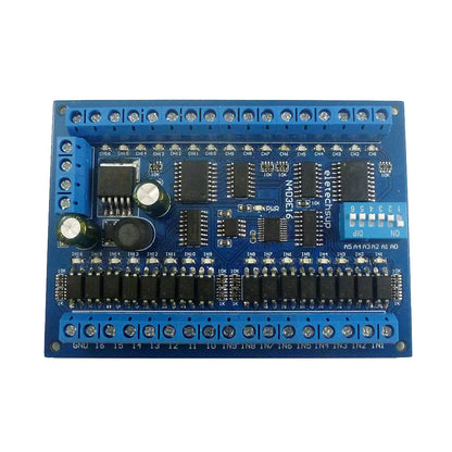 N4D3E16 DC 12V 24V 16 Input 16 Output RS485 Remote Control Switch PLC IO expansion Board 03 06 16 Modbus RTU Module