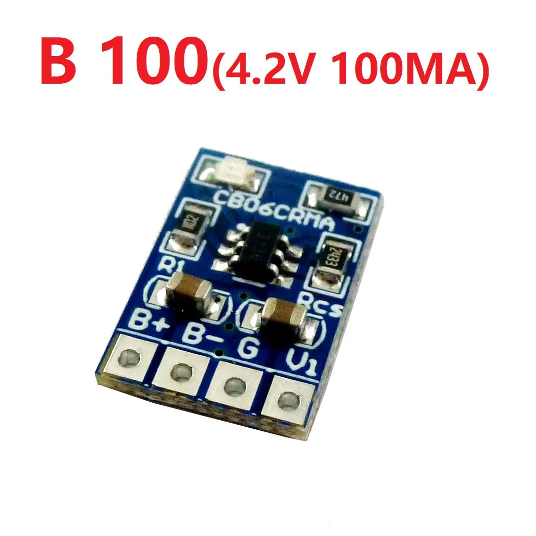 CB06CRMA 3PCS 10-300MA 3V 3.6V Coin Cell Rechargeable lithium battery Charge management module 3.3V 4.2V Charger NI-MH Ni-CD Li-ion LiFe