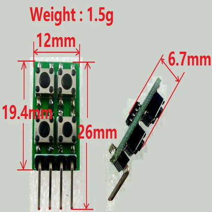 SG11A02 1-10kHz Duty Cycle & Frequency Adjustable PWM Square Wave Pulse Generator Module replace NE555 LM358 CD4017 DDS  AD9850
