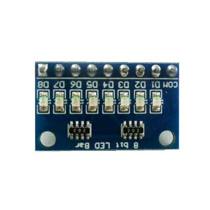 DM41A08 DM41B08 3.3V 5V 8 Bit Blue/Red Common anode/cathode LED indicator Module diy kit for Arduiuo  4 nodemcu