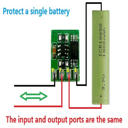 DD04CPMA  3.7V 4.2V 3A Li-ion Lithium Battery Charger Over Charge Discharge Overcurrent Protection Board for 18650 TP4056 DD05CVSA