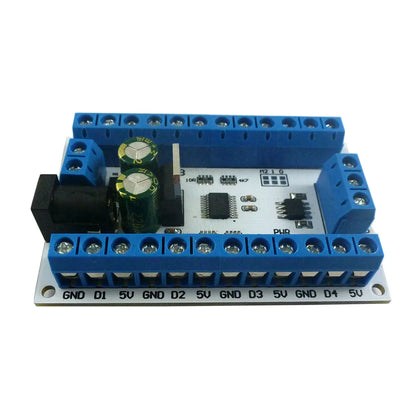 R4DCB08 8CH DC 12V RS485 DS18B20 Temperature Sensor Temperature acquisition collector module for Paperless recorder PLC Configuration