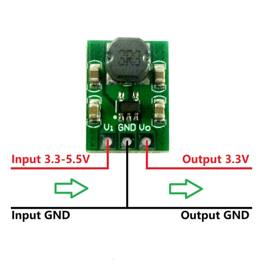 ND0533MA 3x 2A 3.7V 4.2V 4.5V 5V to 3.3V DC DC Buck Step Down Converter Module for Arduiuo  MEGA2560 Breadboard ESP8266 ESP-12 NodeMcu