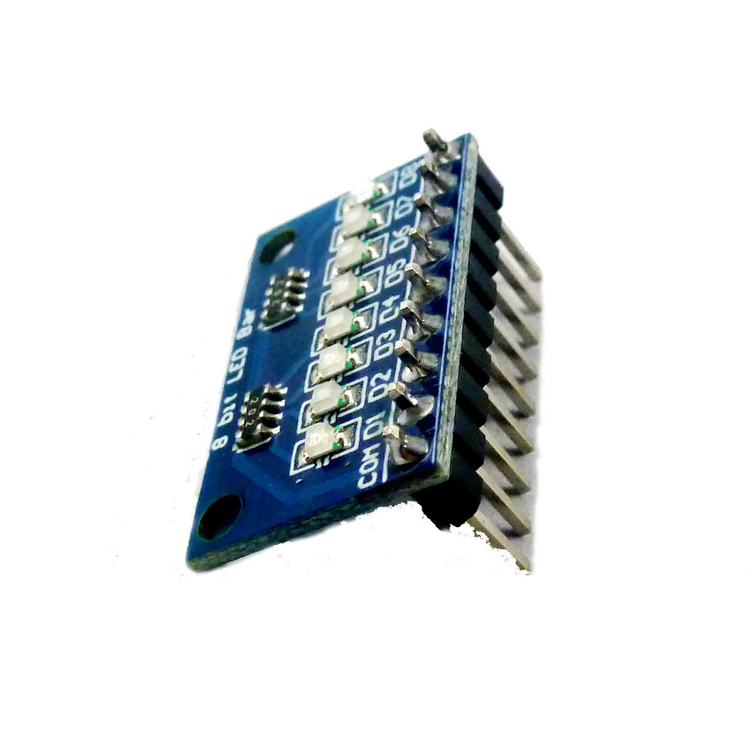 DM41A08 DM41B08 3.3V 5V 8 Bit Blue/Red Common anode/cathode LED indicator Module diy kit for Arduiuo  4 nodemcu