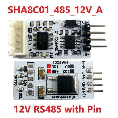 SHA8C01 -40-125Celsius  0-100%RH SHT30 SHT3X RS485 TTL232 Modbus Rtu Digital Temperature and Humidity Sensor Module