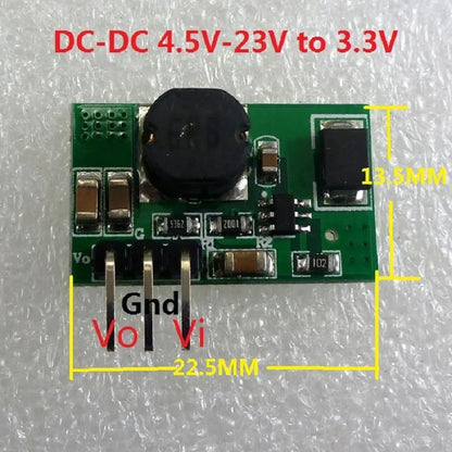 CE019 mini DC DC Converter 5V-23V to 3.3V Step Down Buck Regulator Module replace AMS1117 LDO