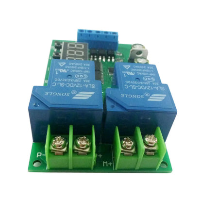 IO52B02 30A 12V Multifunction DC/AC Motor Forward & Reverse Controller 0.1-999.9S Delay Relay Module