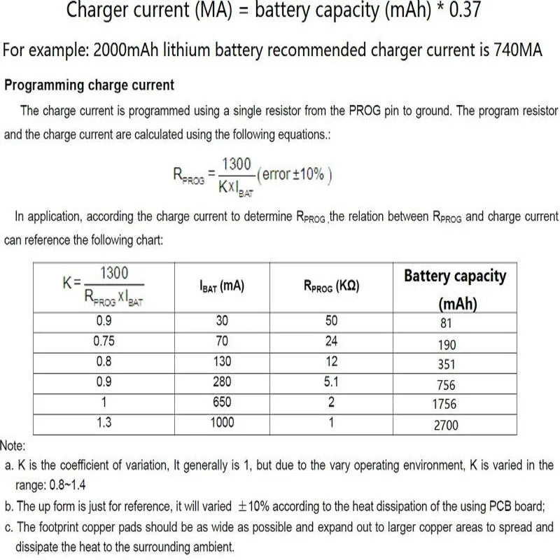 DD07CRTA 50-1000MA Adjustable 3.7V 4.2V Li-ion Rechargeable lithium Battery Charger Module replace TP4056