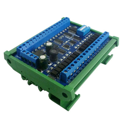 N4D3E16 DC 12V 24V 16 Input 16 Output RS485 Remote Control Switch PLC IO expansion Board 03 06 16 Modbus RTU Module