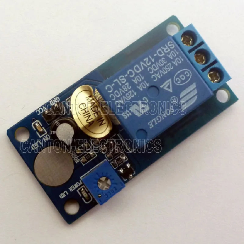 DC 12V Touch Sensor Switch 0-130s Time Delay Relay Controller Module Board