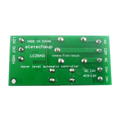 LC25A01 AC/DC 12V Fish tank Aquarium automatic water supply controller Water Level Sensor Solenoid valve water pump motor Switch