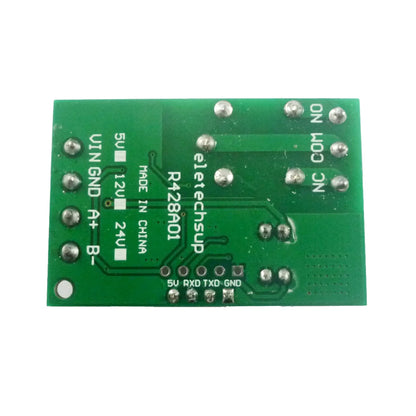 R428A01 2 in 1 RS485 & RS232(TTL) AT & Modbus RTU Relay Switch Board PC USB COM UART Serial port 1 Channel 12VDC Module
