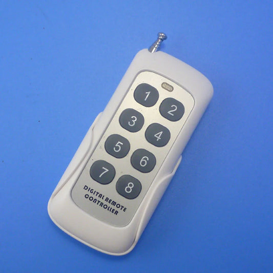 8 Buttons Large Power EV1527 Fixed code Remote 433.92MHz